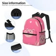 thumbnail image 3 of Easygdp Cartoon Pigs and Hearts Mochila Casual para Portátil, Mochila para Escuela, Viajes, Negocios, 3 of 6