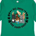 thumbnail image 4 of Inktastic All Dogs Are Good Dogs with Cute Dog Family Boys or Girls Long Sleeve Toddler T-Shirt, 4 of 5