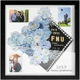 thumbnail image 7 of 10x10 Shadow Box Frame with Letter Stickers, Graduation Memories Frame, Display Case Box for Memorabilia, Wedding Memories, Crafts, Tickets and Photos (Black, 10x10), 7 of 7