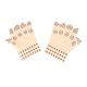 thumbnail image 3 of 1 par de guantes para el cuidado de la artritis, guantes con dedos semicubiertos, guantes de terapia magnética, guantes de presión antideslizantes, color beige., 3 of 7