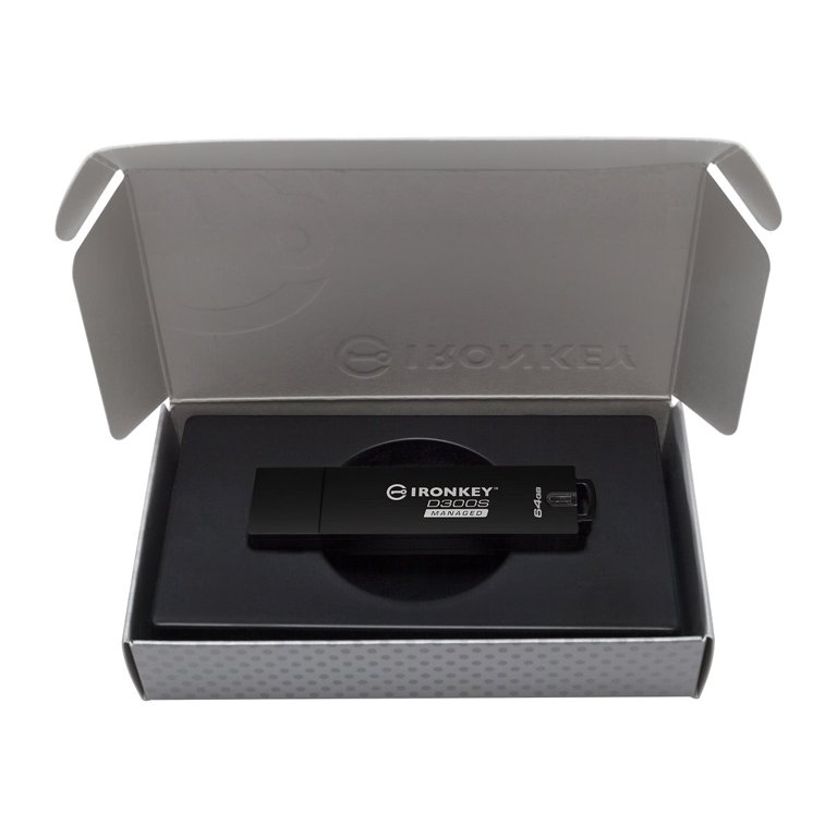 Kingston IronKey D300SM 32GB - Chiavetta USB Crittografata AES 256 XTS (Mai Usata)