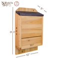 thumbnail image 2 of Casa para Murciélagos Nature's Way CWH6 de Cedro 52x30x13 cm, 2 of 6