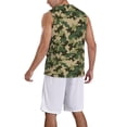 thumbnail image 2 of Sikiie Camouflag Basketball Jersey Reversible Men's Mesh Athletic Sports Shirts Training Practice S-4XLLarge, 2 of 6