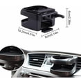 thumbnail image 5 of Portavasos azul para coche de 2 piezas, portavasos Universal para coche, portavasos ventilado A/C ajustable para coche, portavasos para botella de agua, puerto, 5 of 5