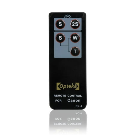 - Opteka RC-4 Wireless Remote Control for Canon EOS Digital Rebel XT, XTi, XSi, T1i, T2i, T3i, T4i, 60D, 7D & 5D Mark II/III Digital SLR Cameras