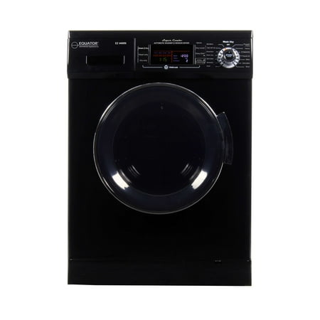 Equator Super Combination Vent/Ventless Home Washing Machine Dryer Unit  Black