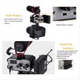 thumbnail image 2 of Adaptador de Audio para DSLR, Adaptador Mezclador de Audio para Micrófono con Monitoreo en Tiempo Real, Mezclador de Cámara con Puerto de 3,5 mm y Dos Canales., 2 of 5
