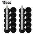 thumbnail image 1 of Adjustable height foot, plastic base, 10 Pack Screw in, 1 of 9