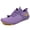 Purple, variant on Women's Men's Wide Toe Water Shoes Barefoot Zero Drop Comfortable Running Hiking Tennis Walking Shoes