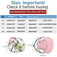 thumbnail image 3 of Pet Dog Baseball Cap Adjustable Sun Protection Sport Visor Cap With Ear Holes Chin Strap, 3 of 3