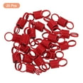 thumbnail image 3 of Uxcell 20Pack Beads Stopper Mini Spring Clamps Bead Jewelry End Clasps, Red, 3 of 5