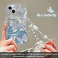 thumbnail image 3 of 3D Butterfly Bracelet Chain TPU Case For Xiaomi Redmi Note 12 12S 11 11S 10 10S 9 9S 8 Pro A1 A2 Plus 12C 10A 10C 9A 9C 9T Cover, 3 of 5