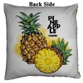 thumbnail image 2 of PKQWTM Pineapples Fruit Color Reversible Mermaid Cushion Cover Home Decor Sequin Pillow Case Size 18x18 inches, 2 of 2
