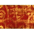 thumbnail image 1 of Ahgly Company Machine Washable Indoor Rectangle Persian Yellow Bohemian Area Rugs, 8' x 10', 1 of 4