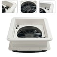 thumbnail image 5 of 14" RV Caravan Roof Vent 3-Speed Motor RV Fan 12V Skylight With LED Light, 5 of 13