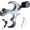gray, variant on Compound Bow Aid Releaser with Wrist Straps and Adjustment Tool,Archery Release Aids with 3 Thumb Release Adjustable,Aluminum Alloy Aids.for Left and Right Handers.