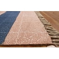 thumbnail image 5 of Casavani Handmade Pink Home Decor Morden Kilim Outdoor Mat Boho Durrie 4x8 Feet, 5 of 5