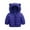 Dark Blue, variant on TAIAOJING Toddler Baby Girls Boys Coat Winter Long Sleeve Solid Bear Ears Hooded Jacket Thicken Windproof Zipper Warm Outwear Coat 9-12 Months