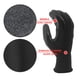 thumbnail image 2 of Guantes de trabajo de seguridad Evridwear, caucho de látex arrugado, 12 pares, 2 of 8