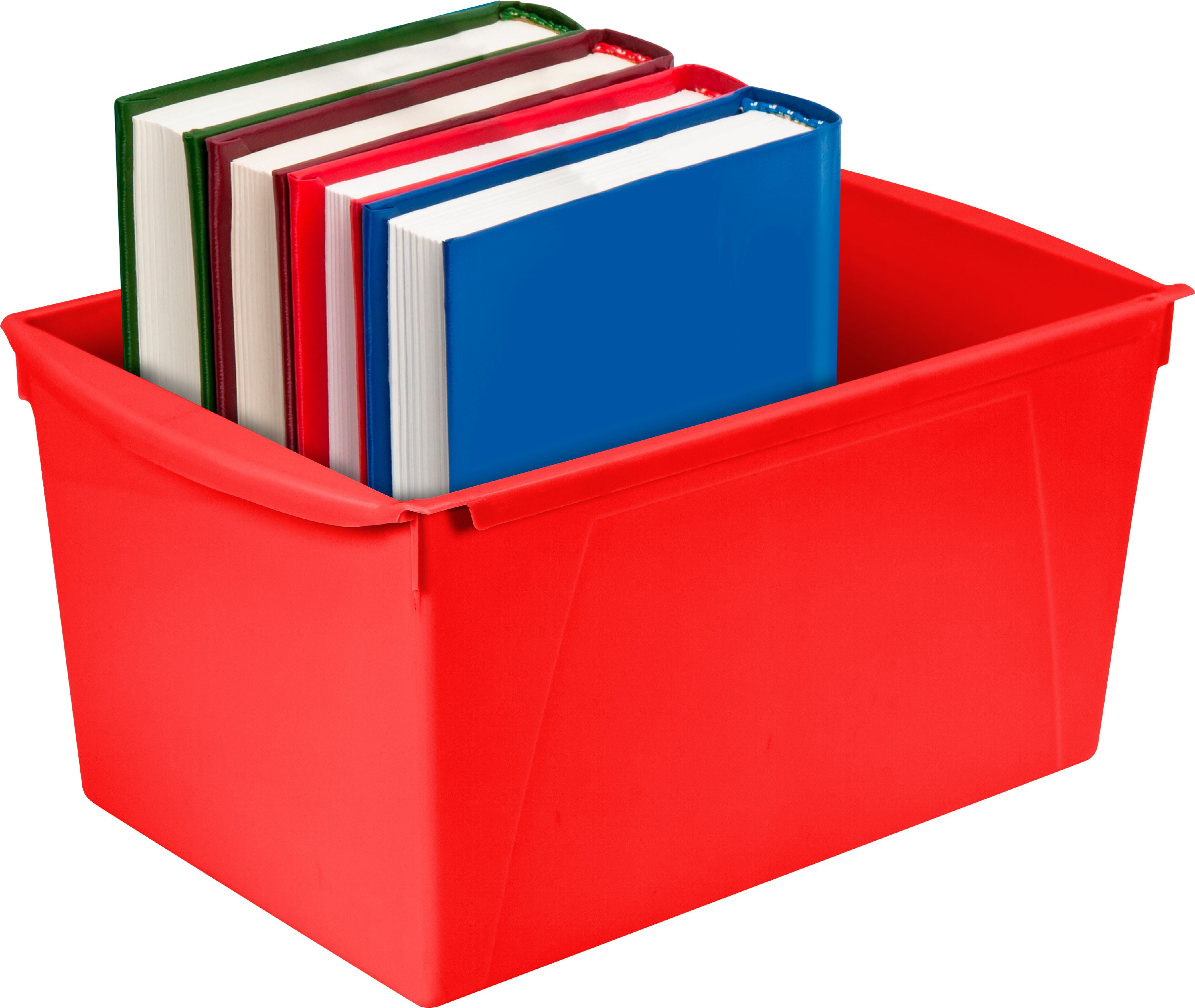 Book sale storage bins