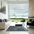 thumbnail image 7 of Ahgly Company Machine Washable Indoor Rectangle Transitional Gunmetal Green Area Rugs, 2' x 3', 7 of 7