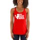 thumbnail image 3 of Gibobby Eat Sleep Train Repetidamente Mujeres Racerback Tank Regalo para niñas Motivational Gym Tank Top Entrenamiento de levantamiento de pesas divertido(Rojo,M), 3 of 4