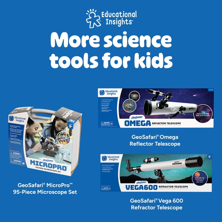 Educational Insights GeoSafari Stereoscope, Kids Microscope