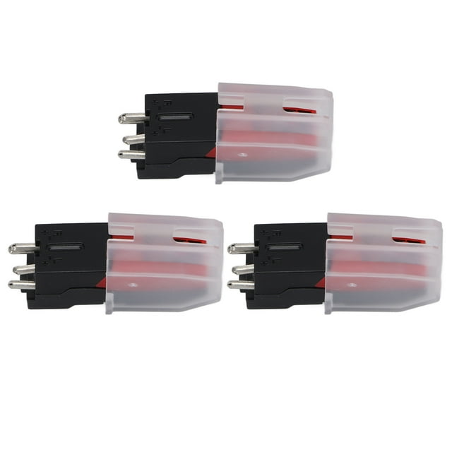 3 Pcs Record Player Needle Antique Phonograph Stylus for Turntable LP, Easy to Install, Durable ABS Material