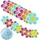 thumbnail image 1 of 28 Pcs Anti-Slip Bathtub Stickers, Flower-Shaped Safety Anti-Slip Decal Self-Adhesive Bathroom Stickers (6 Colors/2 Sizes), 1 of 5