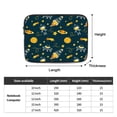 thumbnail image 3 of Cute Kids Space Astronauts 15 inch Portable Laptop Sleeve Compatible with MacBook Air Notebook Computer Case for Men Women College School Students, 3 of 7