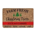 thumbnail image 1 of RYRDWP Christmas Door Gnome Floor Mat Cartoon Mat Hallway Kitchen Foot Mat, 1 of 5