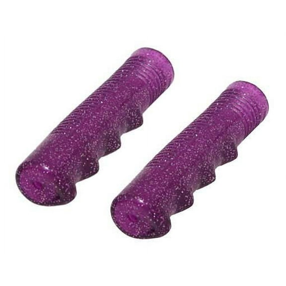 Alta Glitter Flake Lowrider Bicycle Sparkle Grips (Clear)