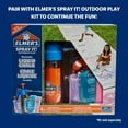 Elmer's Spray It! Outdoor Play Washable Liquid Chalk Refill, Glow in the Dark, Blue