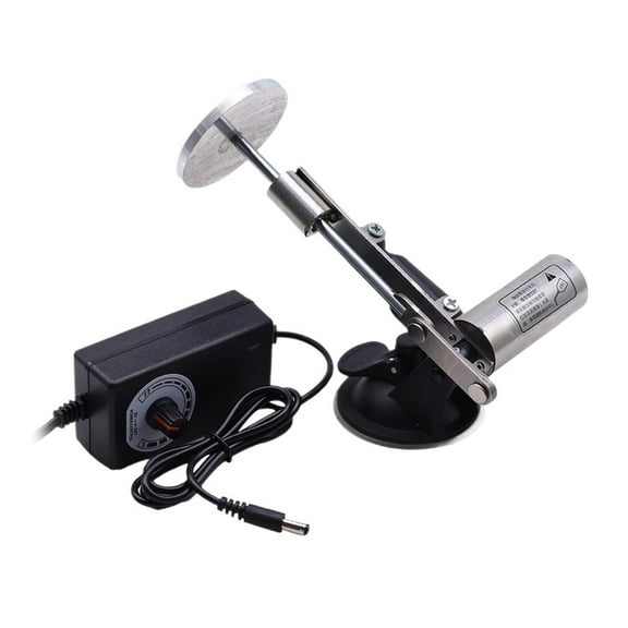 Mini Telescopic Linear Actuator with 60MM Aluminum Plate 39MM Stroke Reciprocating Mechanism Motor 12V 30-190RPM Adjustable ,Security