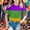 AB158 Multicolour, variant on Bainana Girls Boys Carnival T-Shirt Child Color Block Short Sleeve Crew Neck Tops Fashion Casual Teen Kids Little Child Mardi Gras Party Summer Outfits Multicolour Size 2-3 Years