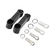 thumbnail image 5 of Extensión de espejo para motocicleta Accesorios para motocicleta Bloque de espejo Placas base Negro, 5 of 9