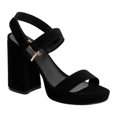 thumbnail image 1 of Zapatillas Abiertas Casuales MAMA LOLA Tacón Miracol negro 25.5, 1 of 5