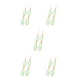 thumbnail image 3 of Sonducket 1 par de pendientes colgantes en forma de gota de agua, accesorios de joyería, regalos femeninos, pendientes de aleación para mujeres Type2 NO2, 3 of 6
