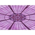 thumbnail image 1 of Ahgly Company Indoor Rectangle Patterned Pastel Purple Pink Area Rugs, 2' x 4', 1 of 6