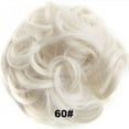 thumbnail image 3 of Clearance Sale!Messy Hair Bun Hair Scrunchies Extension Curly Wavy Messy Synthetic Chignon for Women Updo Hairpiece 613, 3 of 6