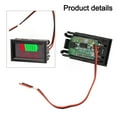 thumbnail image 4 of Lierteer 12-72V Battery Charge Indicator Lithium Battery Capacity Meter Digital Display Red, 4 of 8