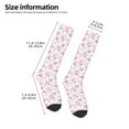 thumbnail image 5 of Balery Rose Flowers Printed Novelty Socks Men's Women's Crew Socks Sports Socks Knee High Socks Cotton Socks Quirky and Cool Socks, 5 of 9