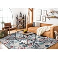 thumbnail image 5 of SAFAVIEH Brentwood Rudolf Southwestern Area Rug, Navy/Gray, 5'3" x 7'6", 5 of 11