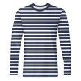 thumbnail image 3 of Men's T Shirt O-Neck Clothing Apparel Outdoor Long Sleeve Print Fashion Designer Vintage 3XL, 3 of 4