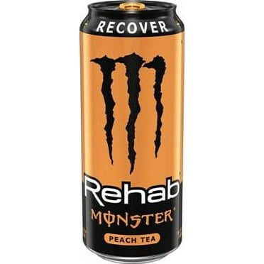 Monster Energy Rehab Peach Tea   Energy - 15.5 oz., (12 Pack)