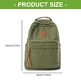 thumbnail image 5 of Ergonomic Daily Use Backpacks for Study Travel Practical Corduroy Daypack, 5 of 20