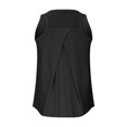 thumbnail image 6 of cocolona Womens Solid Workout Tank Tops Athletic Sports Running Yoga Tank Tops Summer Casual Loose Crew Neck T-shirt Blouse XL, 6 of 8