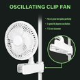 thumbnail image 3 of Ventilador Con Clip De 6 Para Tienda De Campaña, 3 of 7