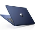 thumbnail image 3 of Restored HP 14-fq0037nr 14" HD (1366 x 768) Touchscreen Laptop AMD 3020e 1.2GHz 4 GB DDR4-2400 SDRAM, 64GB eMMC Storage, AMD Radeon Graphics, Windows 10 in S mode - Indigo Blue, 3 of 3