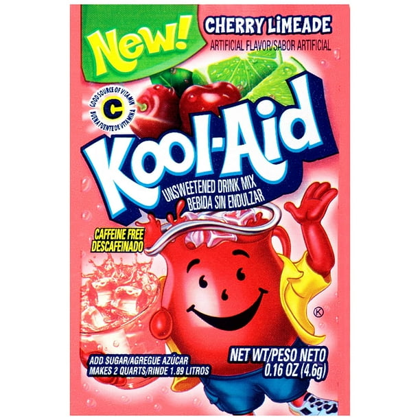 Kool Aid Cherry Limeade Drink Mix (48 Packets)